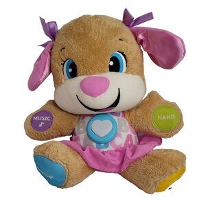 Fisher Price Laugh & Learn Smart Stages Sis Puppy Dog Toddler Baby Plush Toy